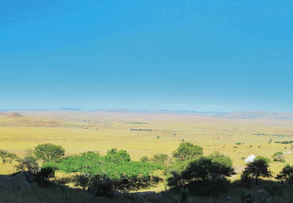 Slagfältet vid Isandhlwana i dag Slagfältet vid Isandhlwana i dag